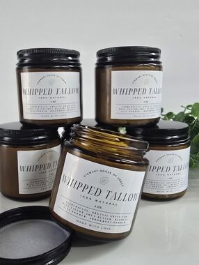 Unscented 4oz Tallow Balm